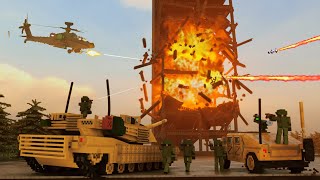 Realistic Warzone/Airstrike Destruction 18 😱 Teardown