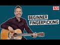 Fingerpicking Guitar Lessons: Beginner's Playbook - LIVE+Q&A!