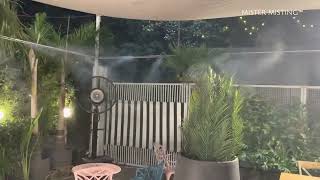 Mister Misting installation at Garden Lovers, Gurugram