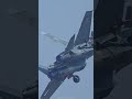 Why One Wing Stays Lower During Jet Turns | #shorts #fighterjet #jet #warfare