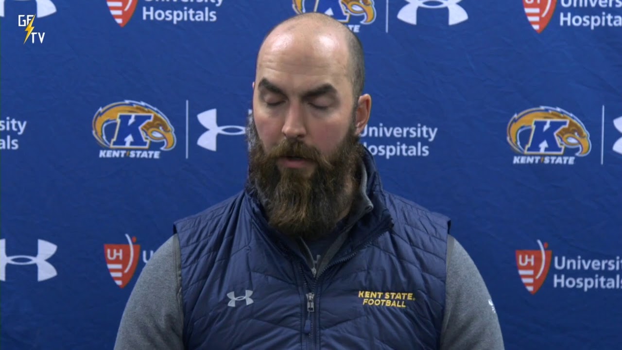 Kent State Football Press Conference 12.13.19 YouTube