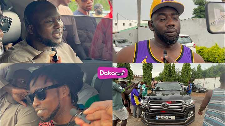 L'arrivée mouvementée de Modou Lô en Gambie : "Aaa Xaragne lo nomou dougoucé Gambie nekh na ..."