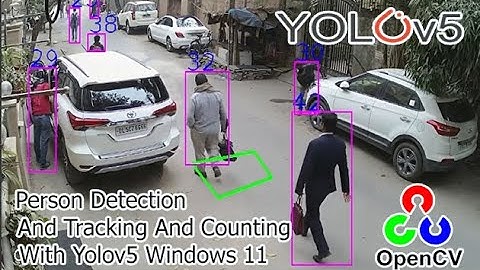 tracking and count  using yolov5 | object tracking using yolov5 | yolov5 tracking and detection