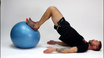 Hamstring & Glute Strength for Runners: Dynamic Ball Bridge