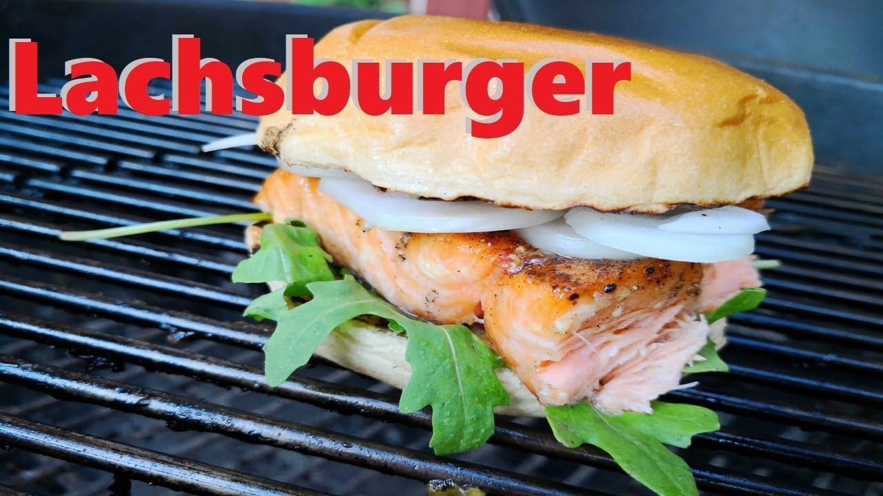 Lachsburger mit HonigSenfSoße so einfach und soooo lecker #BeStBBQ ...