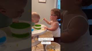 Josiah Roloff is watching Jackson and Zach playing soccer! Mommy Lilah is feeding Baby Josiah! 💙⚽👍💕😊