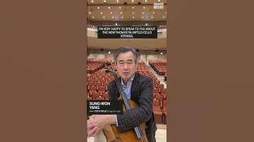 TEASER: SUNG WON-YANG about PETER INFELD strings for cello | #shorts #thomastikinfeld