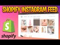 How to add instagram feedreels to shopify online store