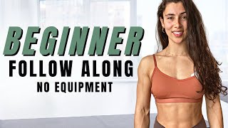 TRUE Beginner Calisthenics Workout No Equipment | Follow Along 15 Minutes