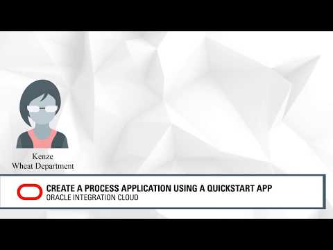 Create a Process Application Using a QuickStart App