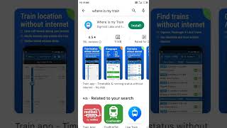 where is my train app. #trainticket #irctc #delhi screenshot 4