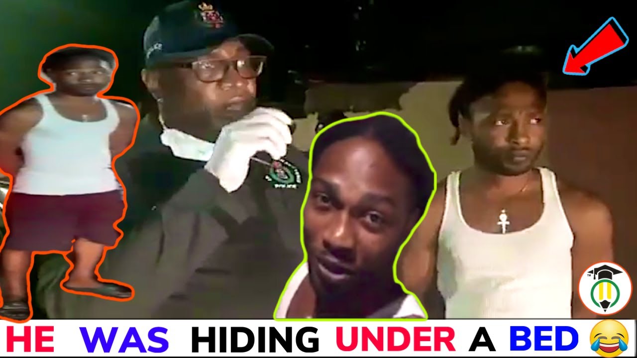 Curfew BAD BOY found HIDING under BED 🇯🇲