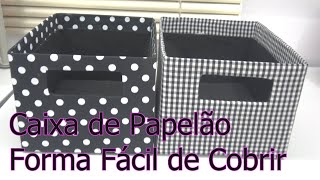 Caixa de Papelão Perfeita - Técnica Fácil