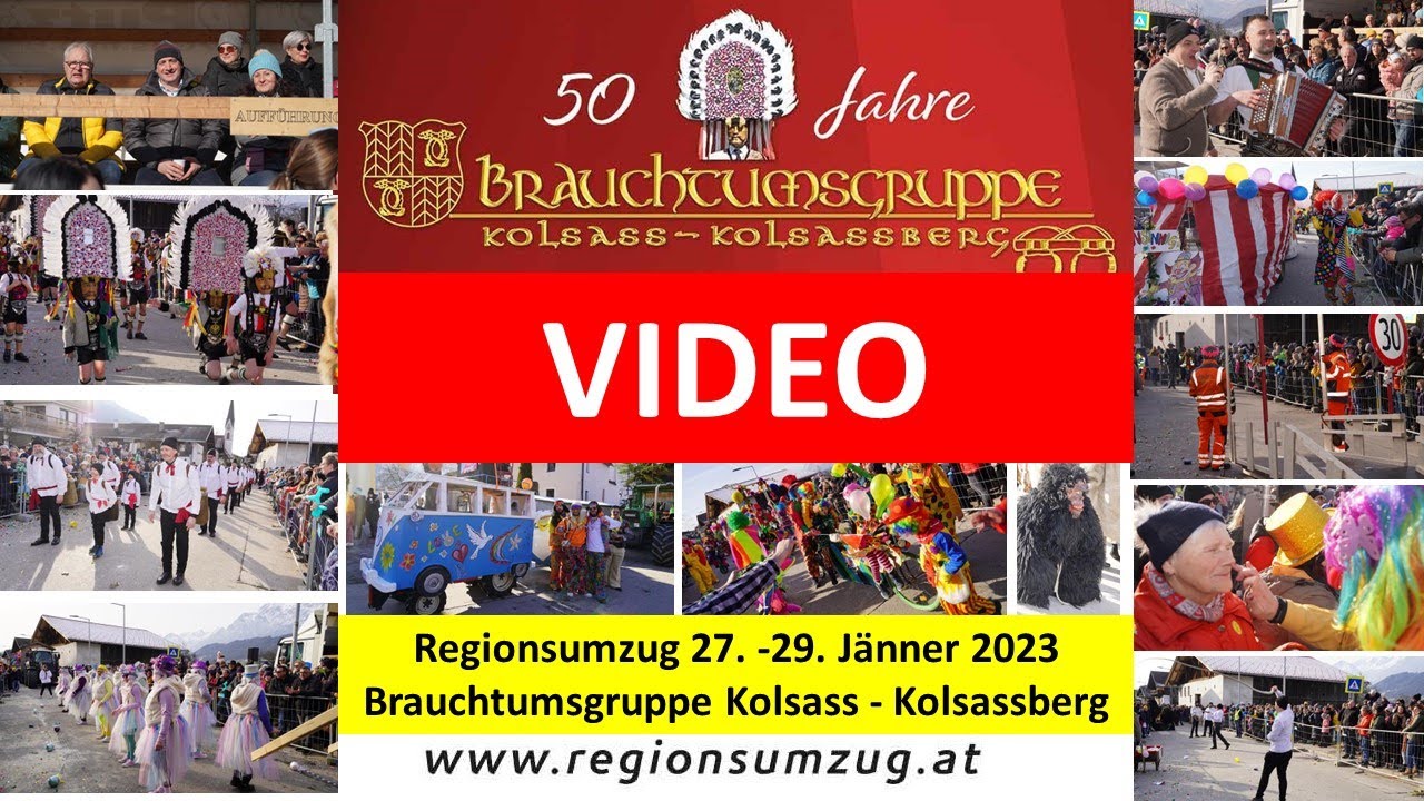 Video -   BG Kolsass -  Kolsassberg  - Regionsumzug 2023