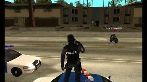 SAMP-RP 01 Служба в LSPD сложна и опасна