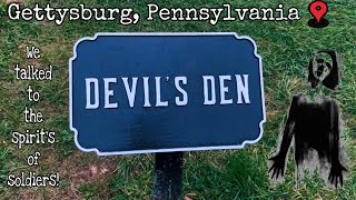 Ghost Hunting At Devil’s Den Gettysburg, PA!