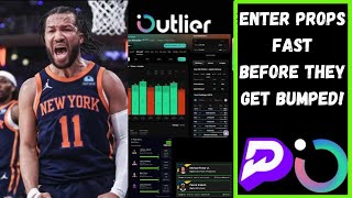 How To Use Outlier To Find Winning NBA Player Props | Prize Picks| Underdog Sports Betting