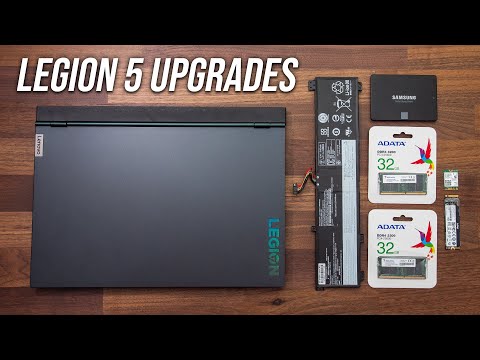видео: Lenovo Legion 5 Upgrade Guide - Boost Performance!