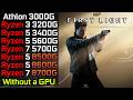 007 First Light - Ryzen 3 3200G - Ryzen 5 3400G - 5600G - 5700G - 8500G - 8600G - Ryzen 7 8700G