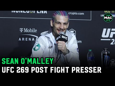 Sean O'Malley reacts to UFC 269 win; Tells Daniel Cormier "don't say stupid s***&qu