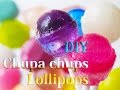 スイーツデコ ロリポップ 棒付きキャンディ（チュッパチャップスとポップキャン） DIY Chupa Chups lollipops with UV resin