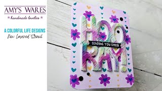 New Goodies in May! Layered, Popped up, Embossed, HOORAY! PLUS tips when it doesn't go as planned!