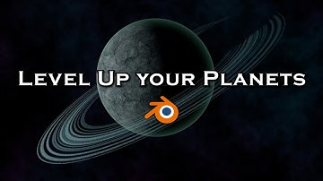 How To Create A Cinematic Planet With Rings - Blender Tutorial