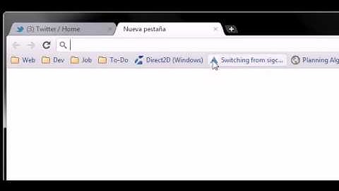 Strange Google Chrome