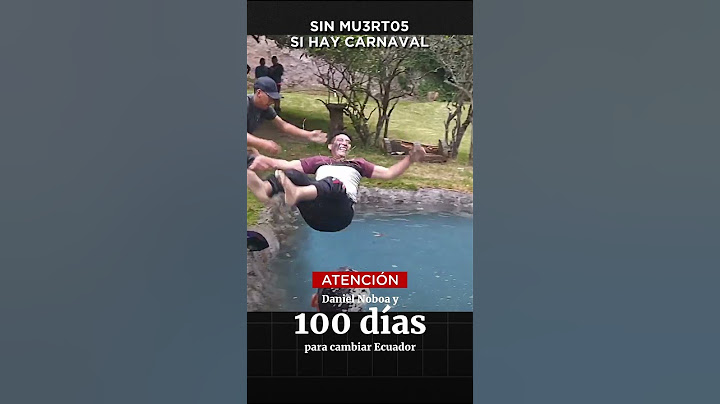 #ATENCIÓN | 100 días con Daniel Noboa