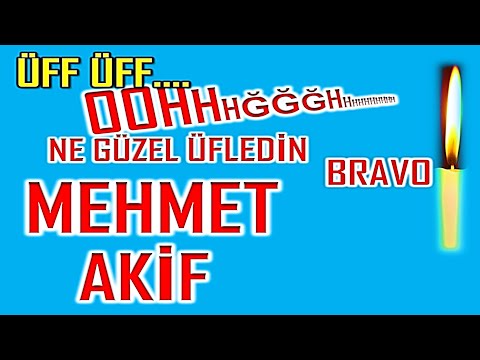 İyiki Doğdun Mehmet Akif İsme Özel Komik Doğum Günü Şarkısı