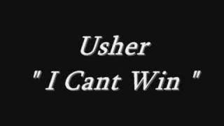 Usher - I Cant Win chords