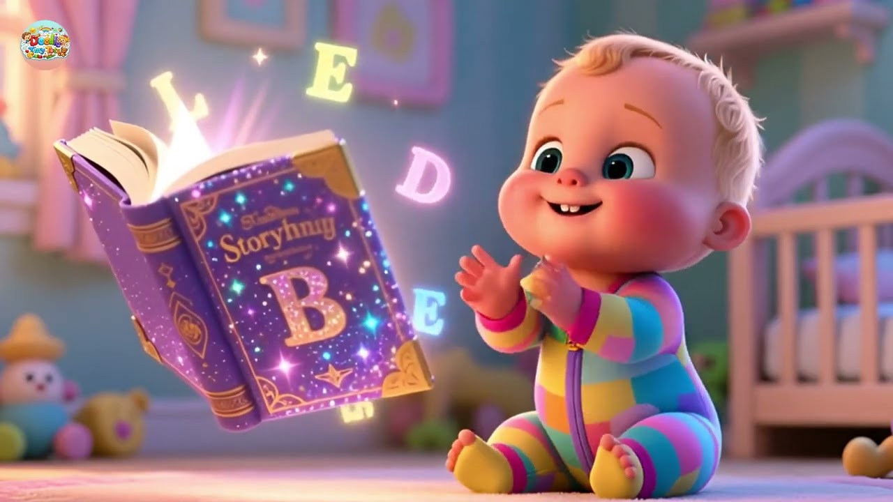 Baby's Studytime ABC 📚🔤 Alphabet Learning Song for Kids | UK Nursery Rhymes