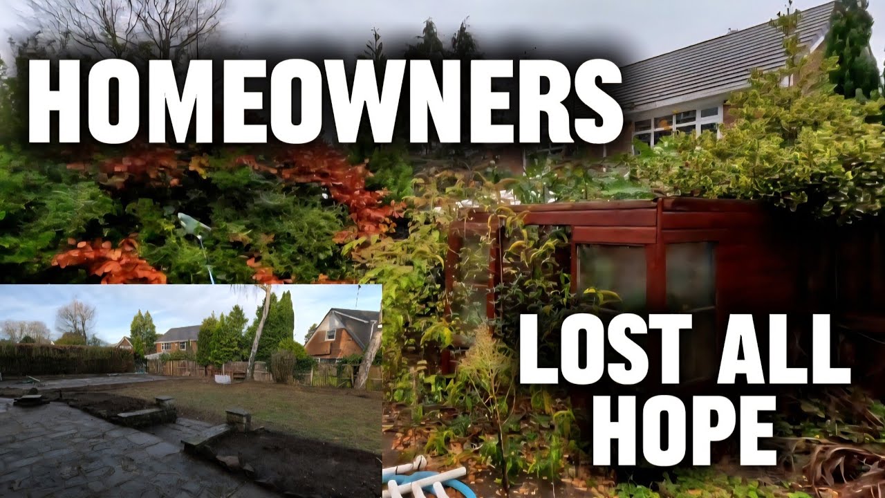 HOMEOWNERS LOST ALL HOPE WITH THIS GARDEN 