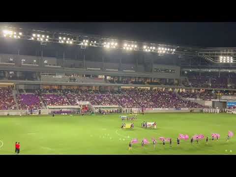 2022/09/10 京都サンガF.C. VS 鹿島アントラーズ　海上自衛隊舞鶴音楽隊　スタジアム演奏イベント