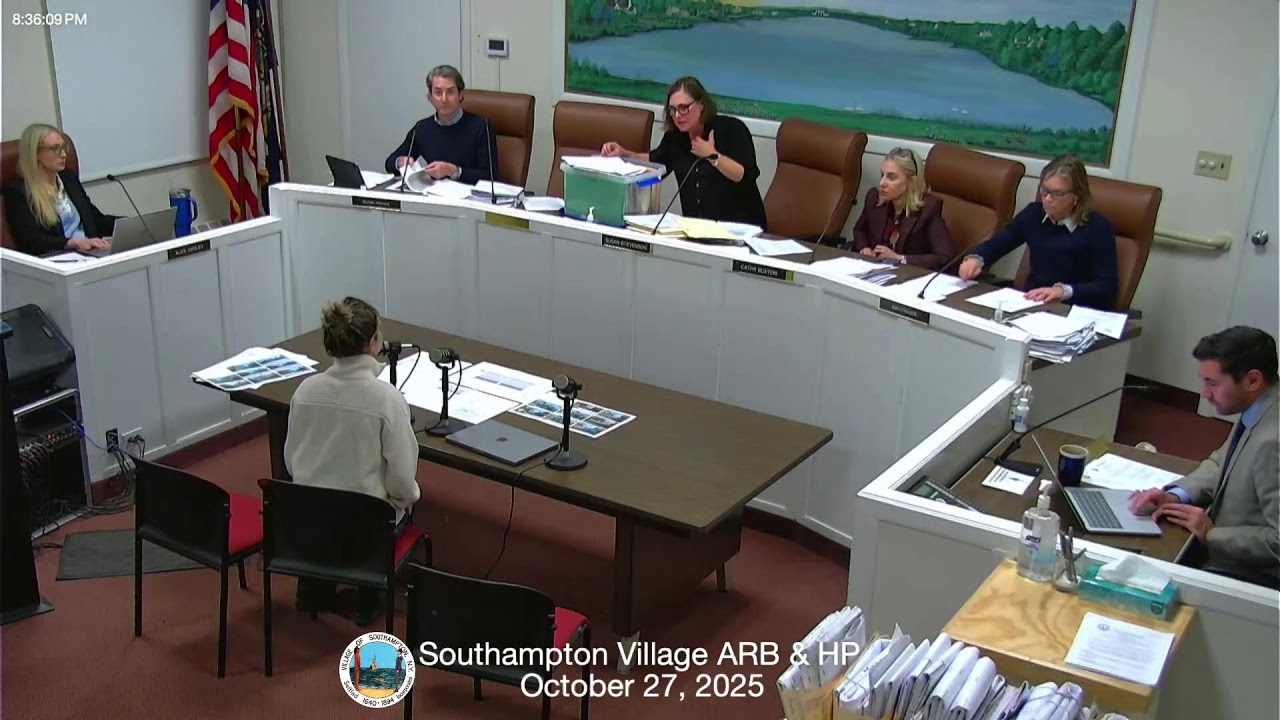 Southampton Village ARB & HP October 27, 2025