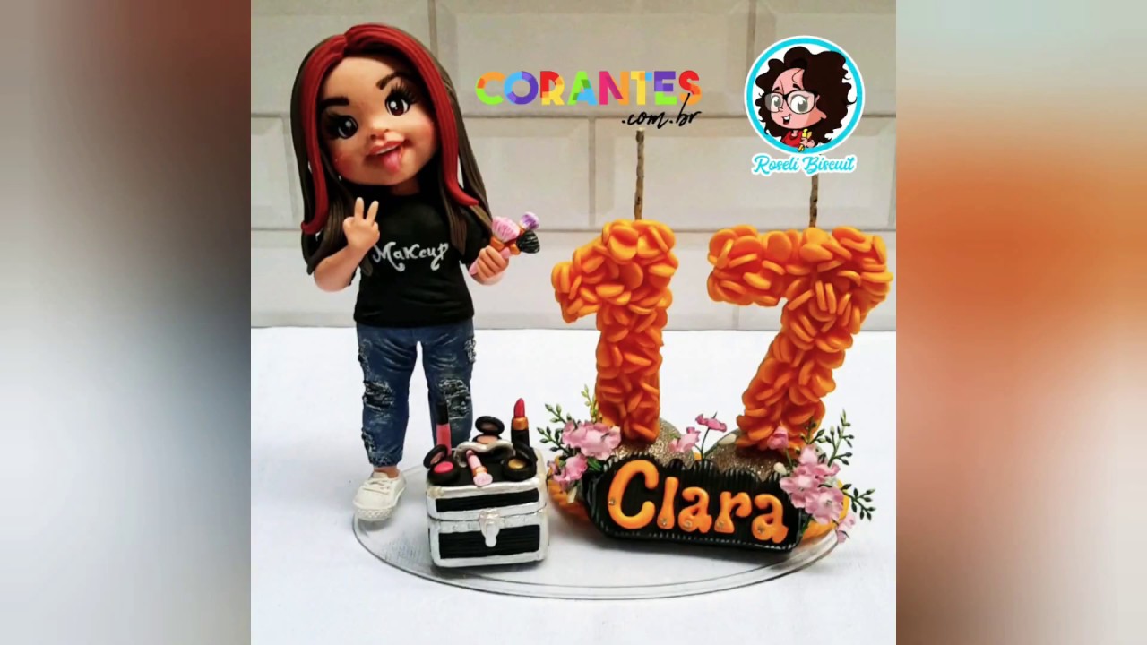 Como fazer efeito de jeans no biscuit