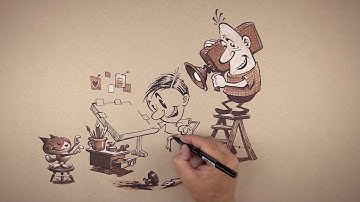 Cool Whiteboard Animation Video created by Ydraw