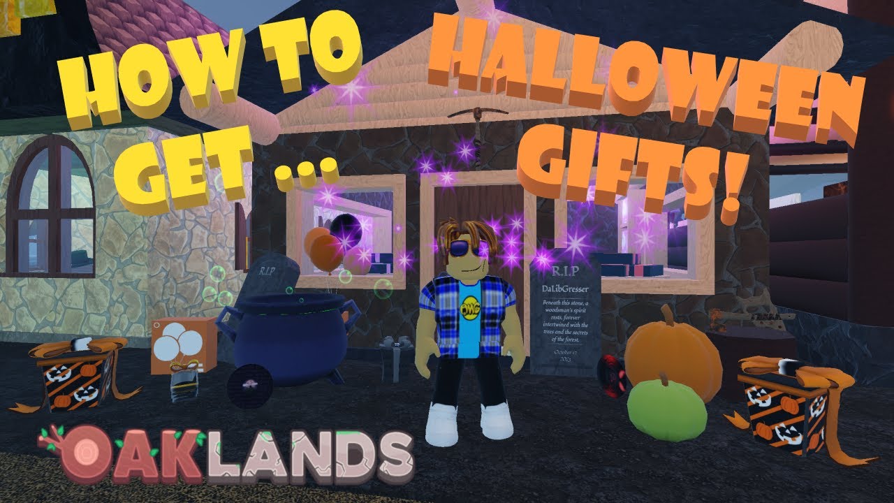 RobloxOAKLANDSHow to Get Halloween Gifts! YouTube