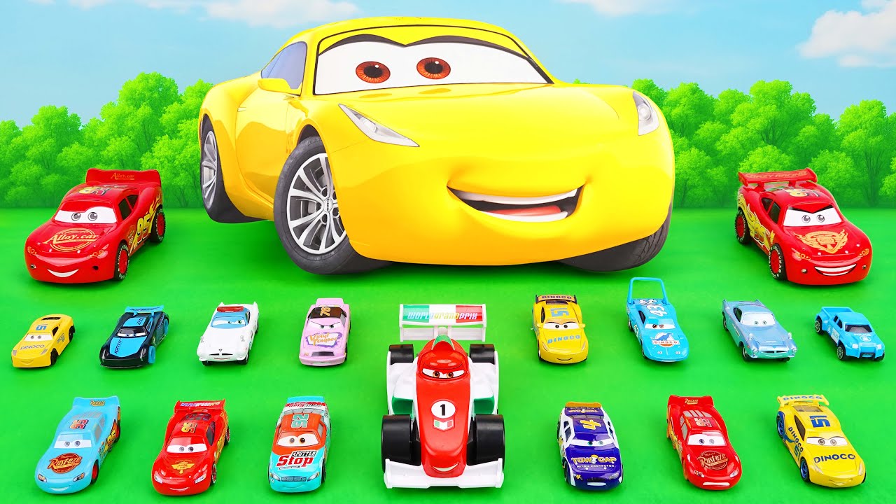 Disney Pixar Cars toys Review | Lightning McQueen, Finn McMissile, Mack, Doc Hudson,Cruz Ramirez