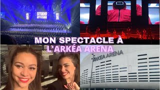 MON PREMIER SPECTACLE À L'ARKÉA ARENA ( répétitions, coulisses )