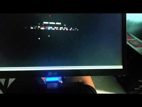 Please help !Flickering white lines