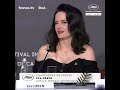 Conférence de presse : Eva Green membre du jury de la compétition officielle du festival de Cannes