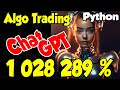 ChatGPT Торговая стратегия 1028289% прибыли