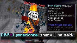 this troll won me the game... Blitz Survival Games