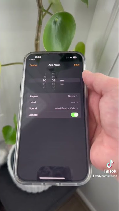 Custom music alarm!