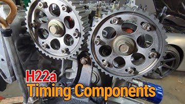 V13: Honda Prelude Easy Simple How To set the TDC! Timing Belt Remove & Water Pump