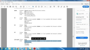 IGCSE ICT Specimen Paper 3 2020 webpage  part 2