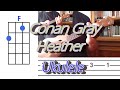 Conan Gray  Heather Ukulele Cover with Chords and Tabs
