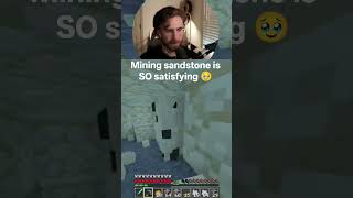 Sandstone May Be the Most Satisfying Block to Mine #minecraft