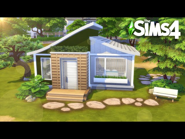 CONSTRUINDO UMA CASA INICIAL MODERNINHA NO THE SIMS 4 